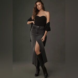 Reformation Tazz Maxi Denim Skirt – Size 27 – NWT